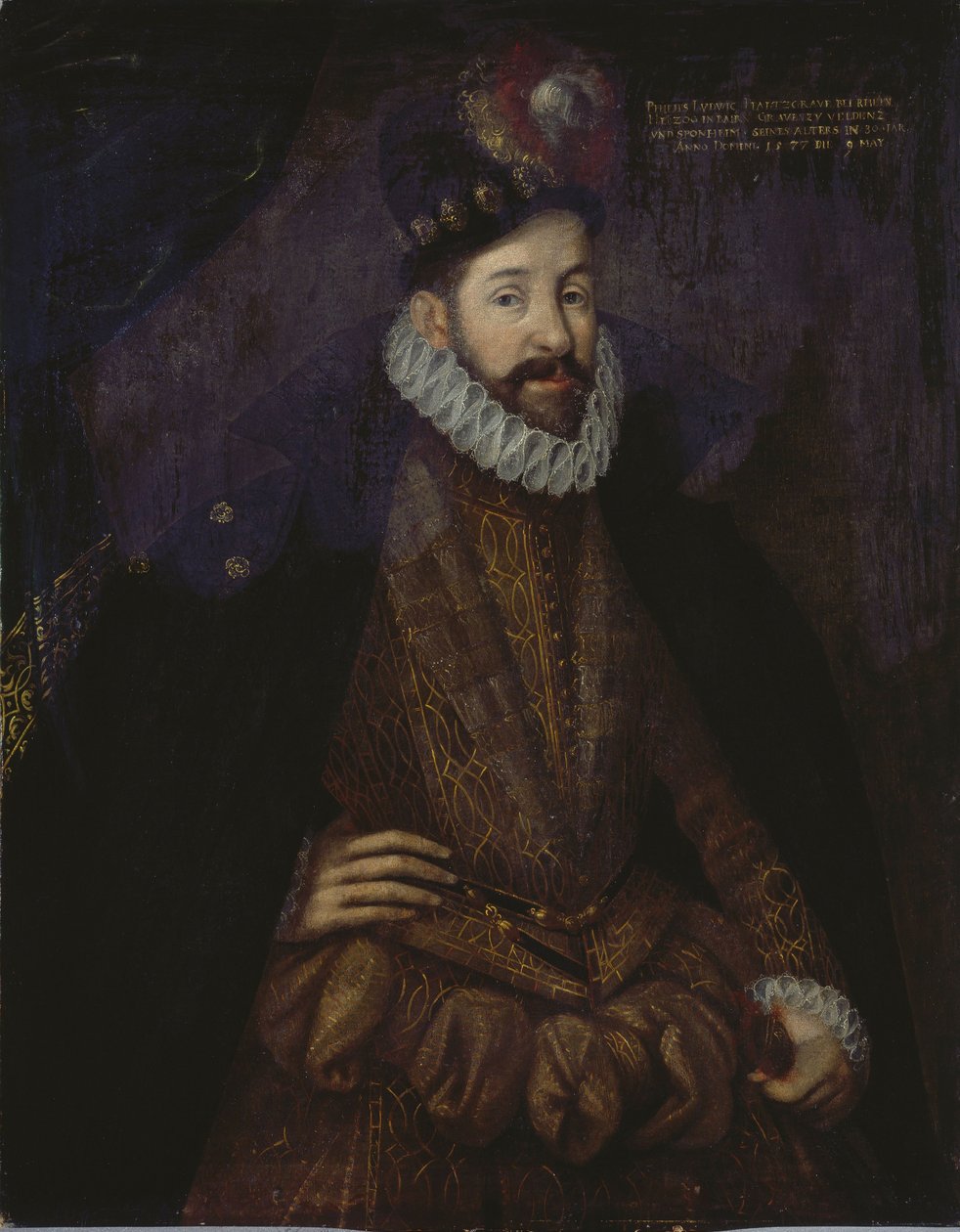 Portret van de Paltsgraaf Philipp Ludwig von Neuburg door Unknown