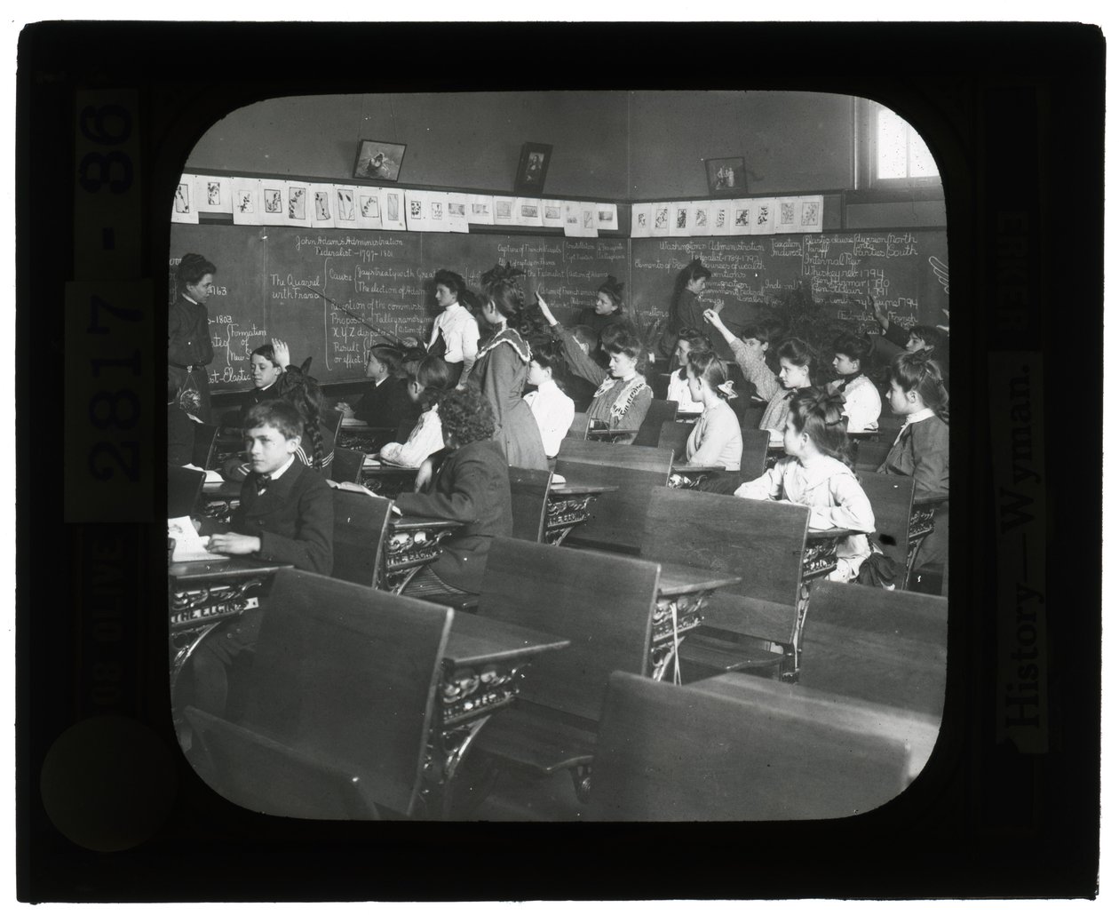 Educatief Museum Lantaarnplaten- Geschiedenis- Wyman School door Unknown