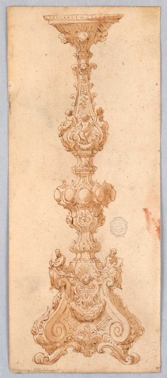 Ontwerp voor een kandelaar door Unknown