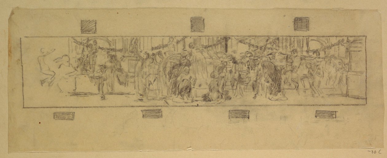 Tekening door Unknown