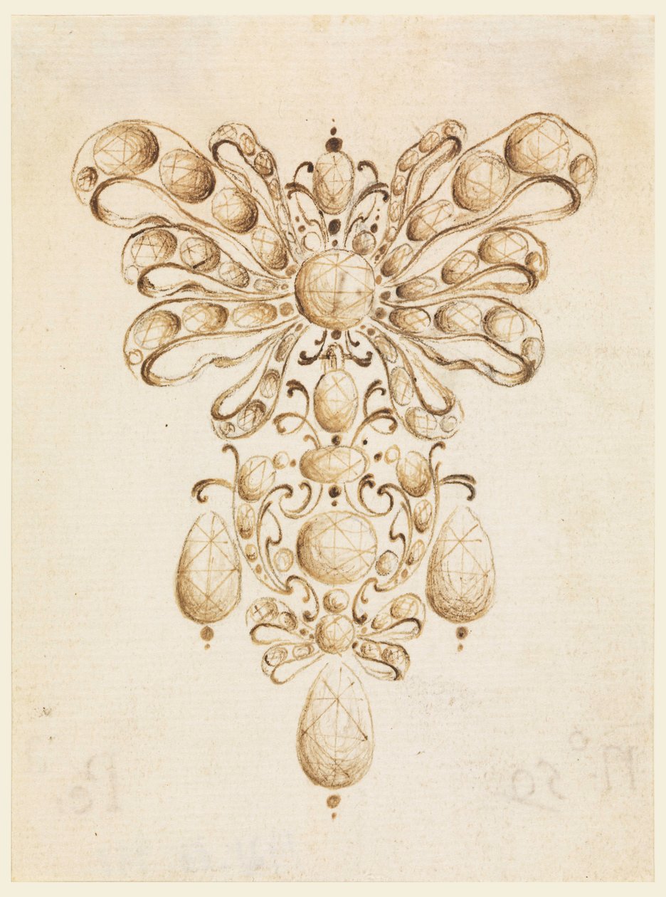 Ontwerp voor een Agraffe door Unknown