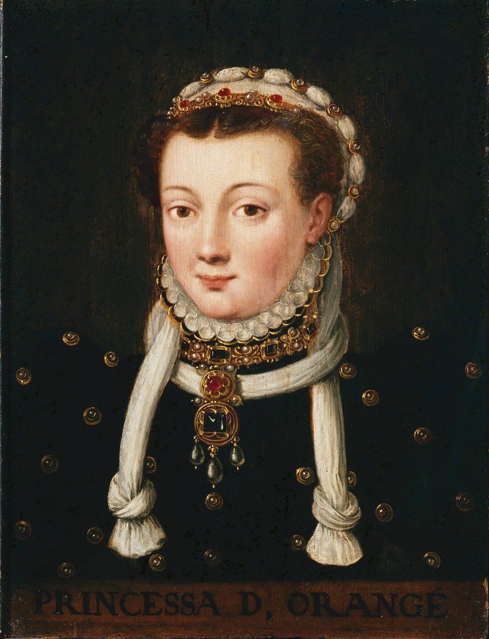 Anna van Egmond, prinses van Oranje (1533-1558) door Unknown