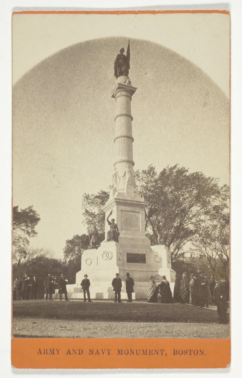 Leger- en marinemonument, Boston door Unknown