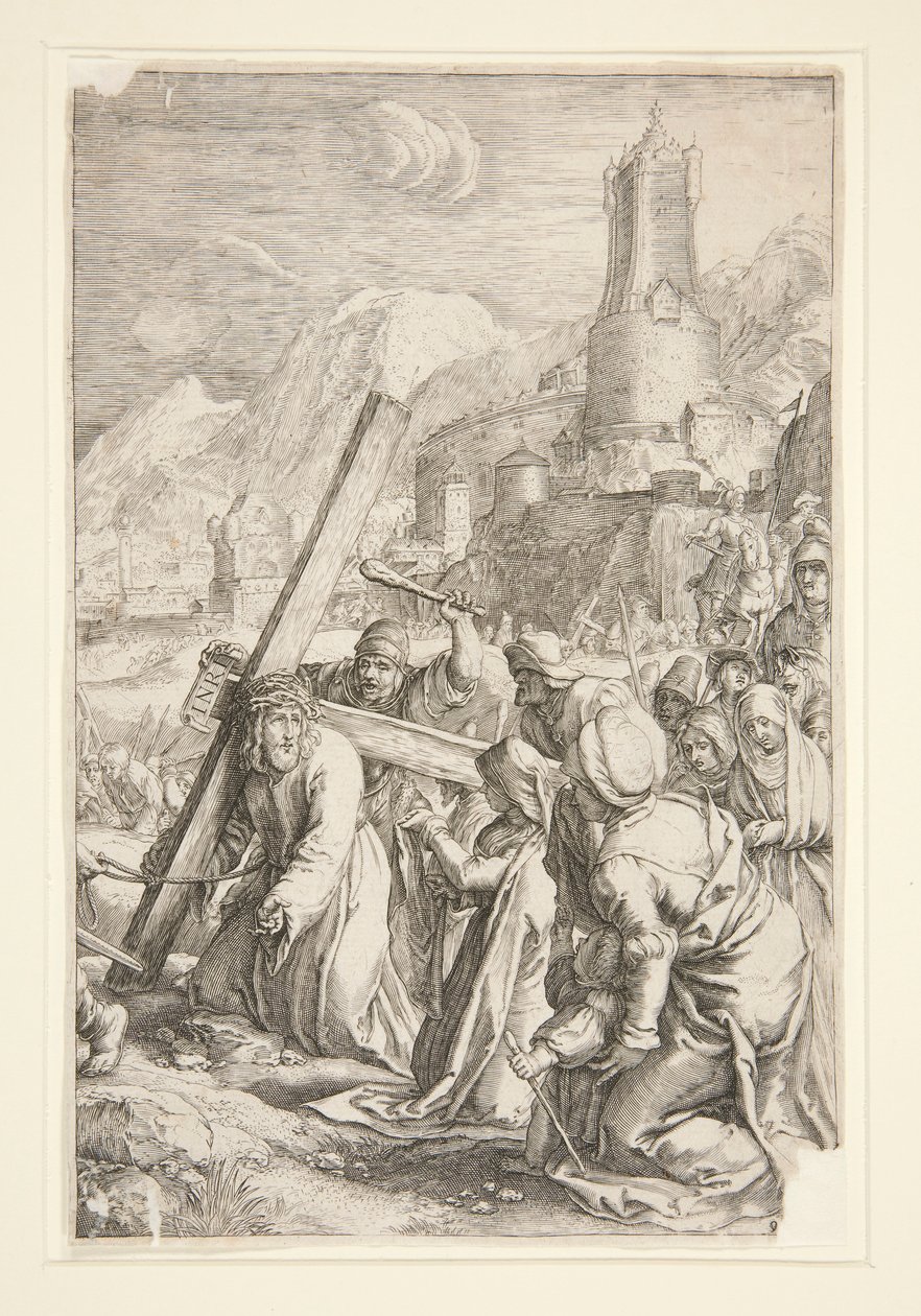 Christus Draagt het Kruis door Unknown