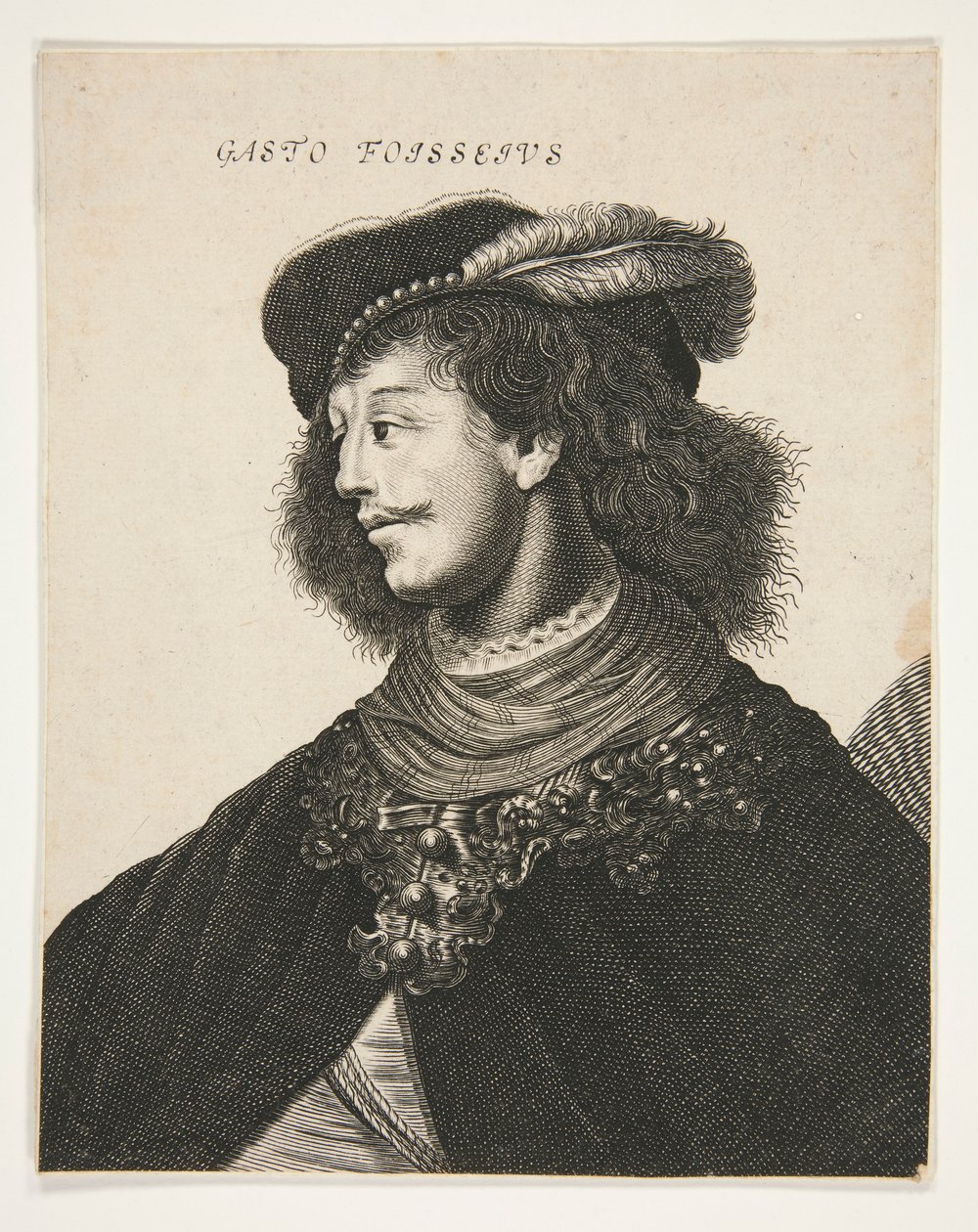 Gasto Foisseius (Gaston de Foix?) door Unknown