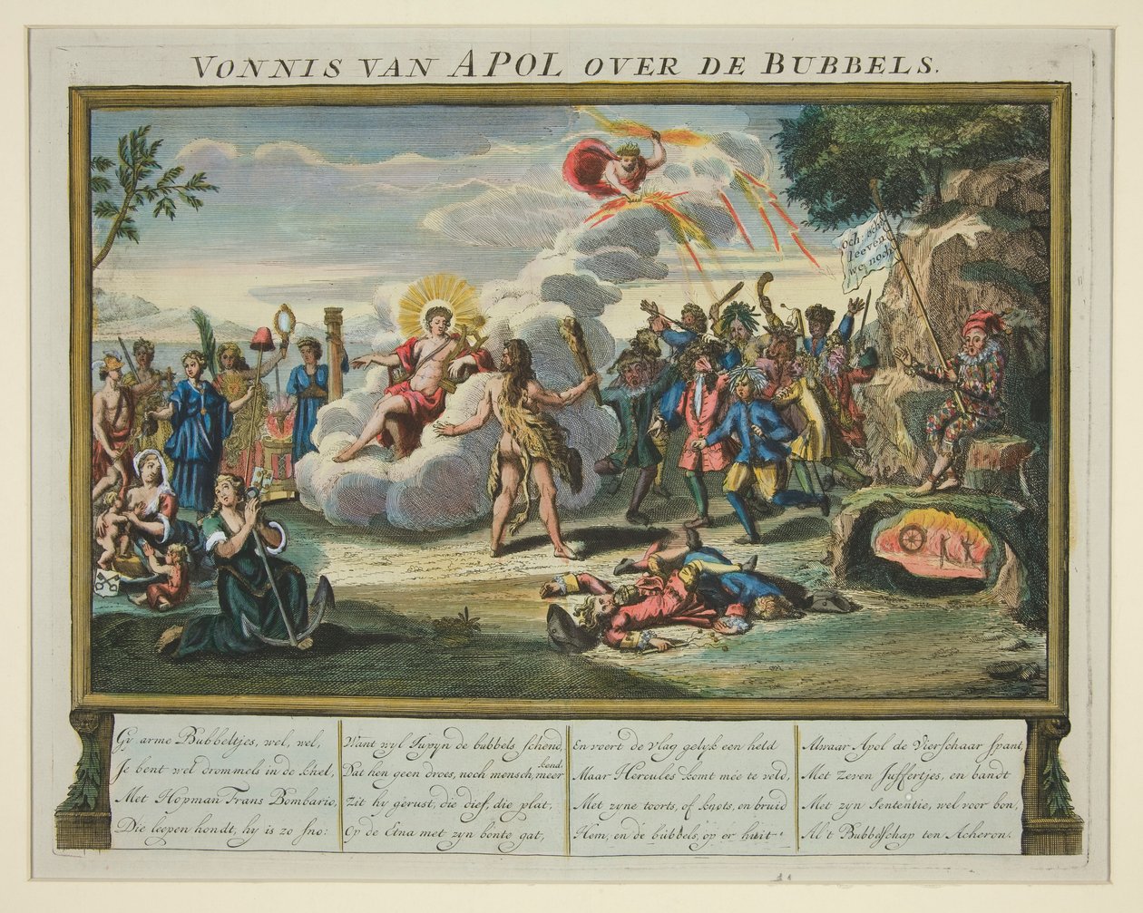 Oordeel van Apollo door Unknown