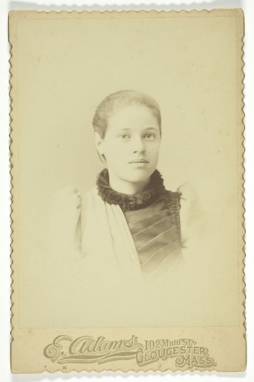 Portret van Edith Wonsen door Unknown