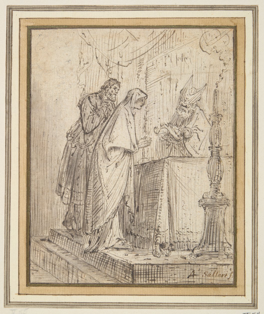 Presentatie in de Tempel door Unknown