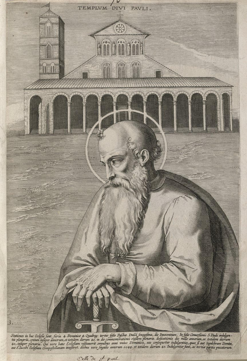 Sint Paulus voor Sint Paulus door Unknown