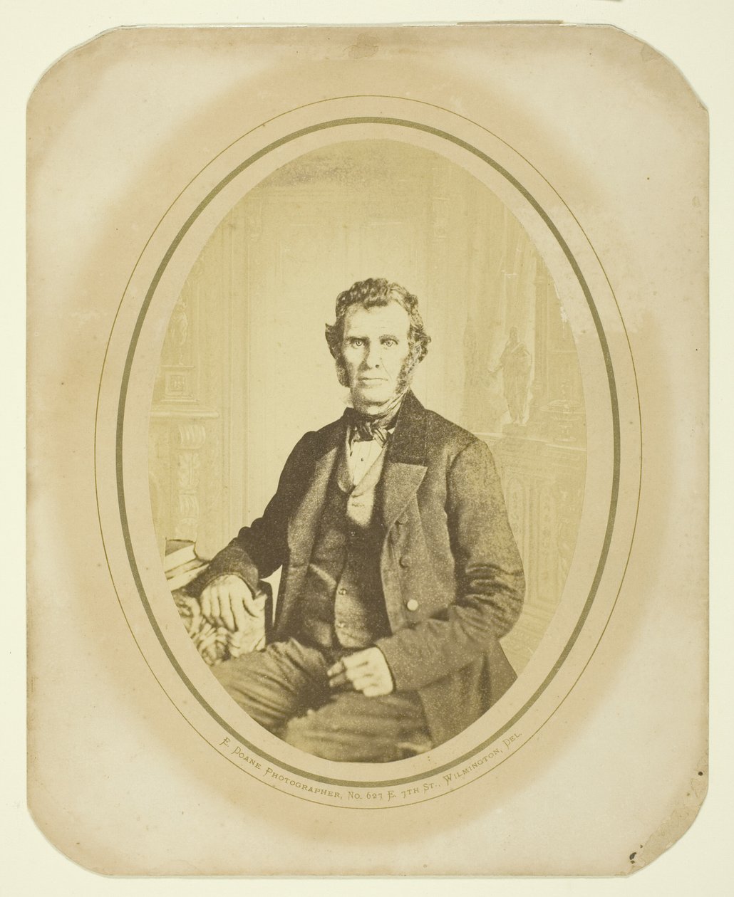 Zonder titel (Portret van een man) door Unknown