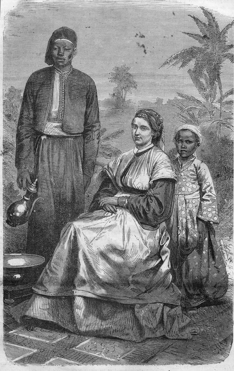 ALEXANDRINE PETRONELLA FRANCINA TINNE (1839-1869). Nederlandse reiziger, vermoord in Centraal-Afrika door de Toeareg. door Unknown artist