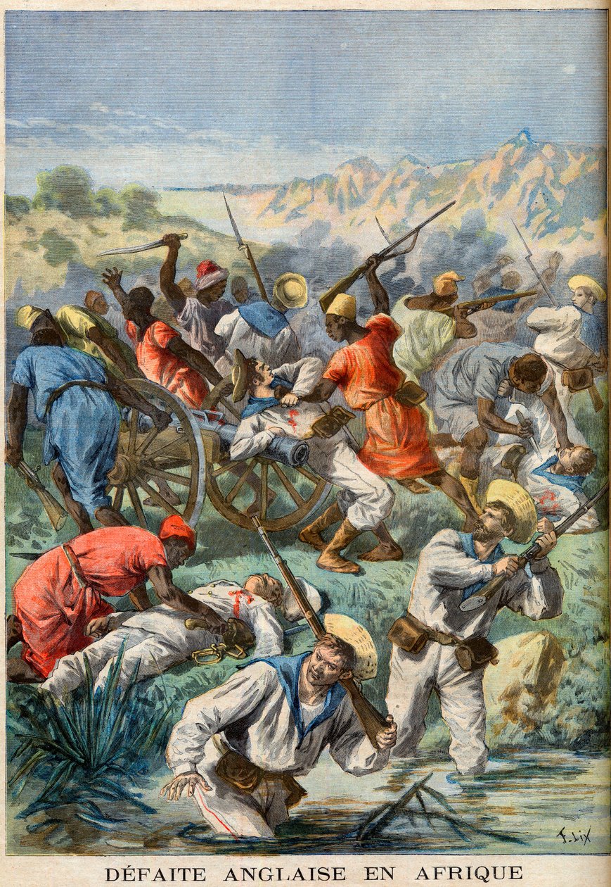 Een Britse nederlaag in Afrika door Unknown Artist