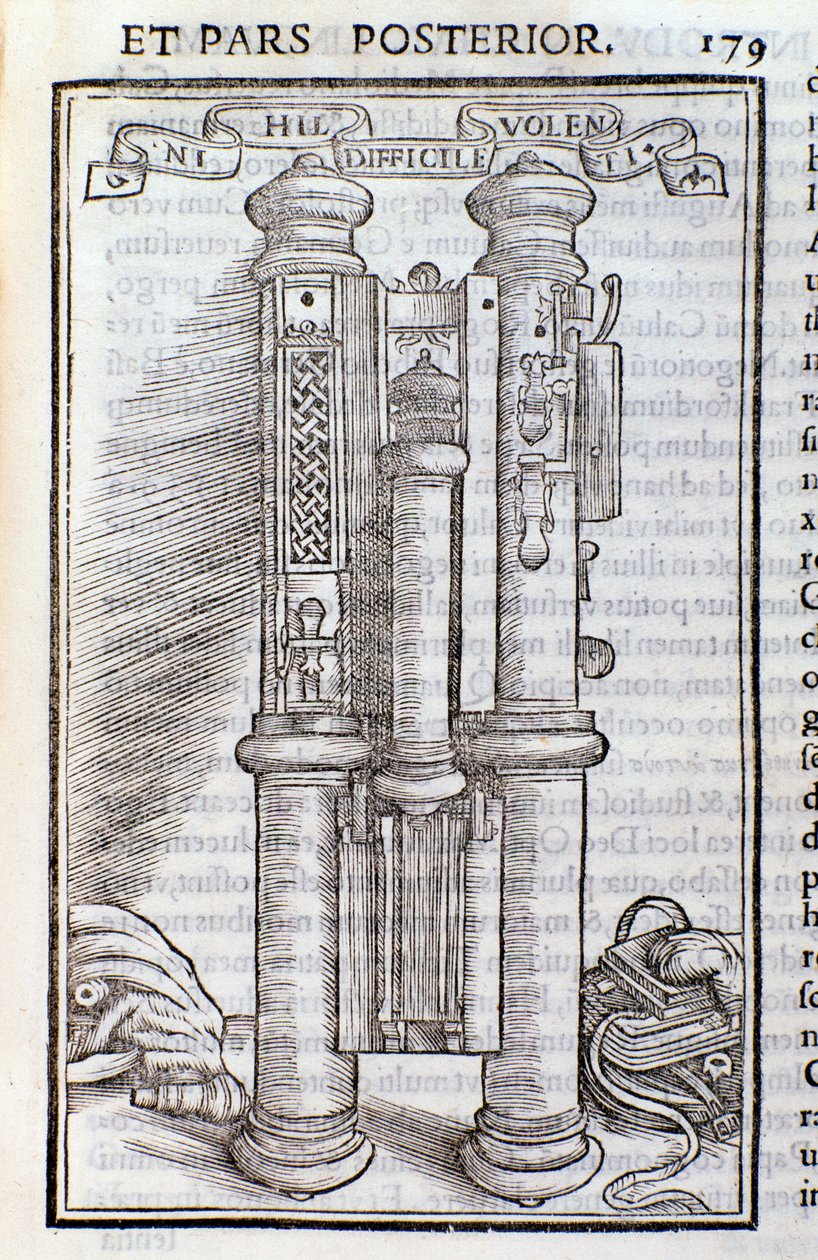 Een Phagotus (Phagotum). Pagina uit Introductio door Theseus Ambrosius Albonesius door Unknown artist