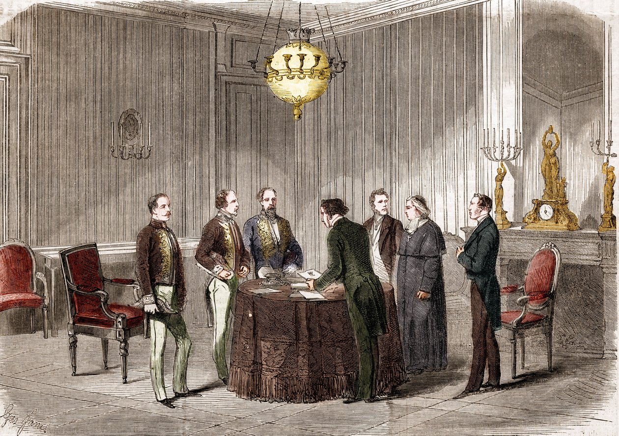 Annexatie van Savoye bij Frankrijk door Unknown artist