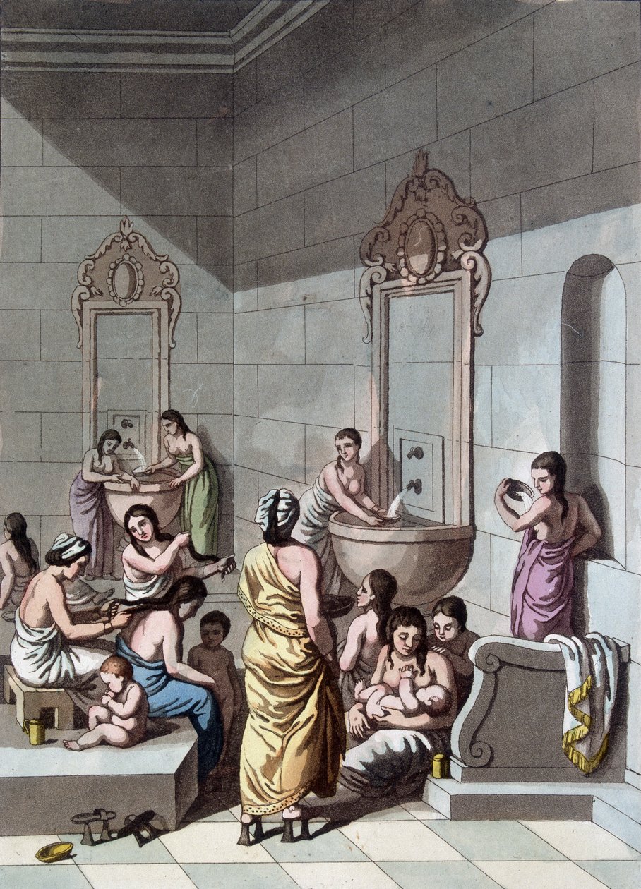 Openbare baden in Palestina - in 