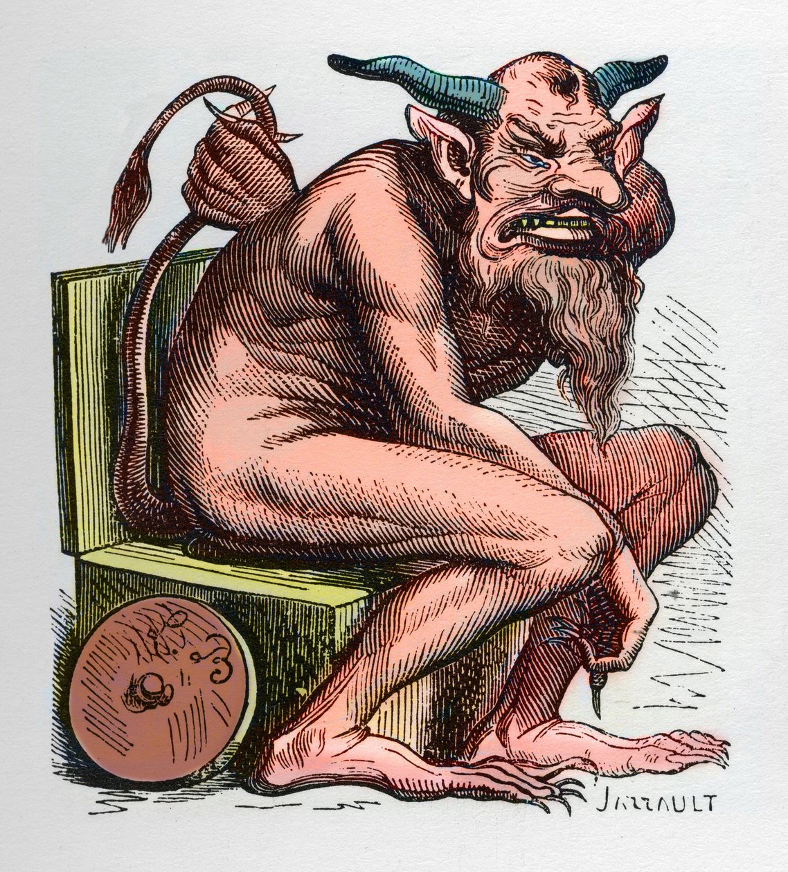 Belphegor, illustratie uit het 