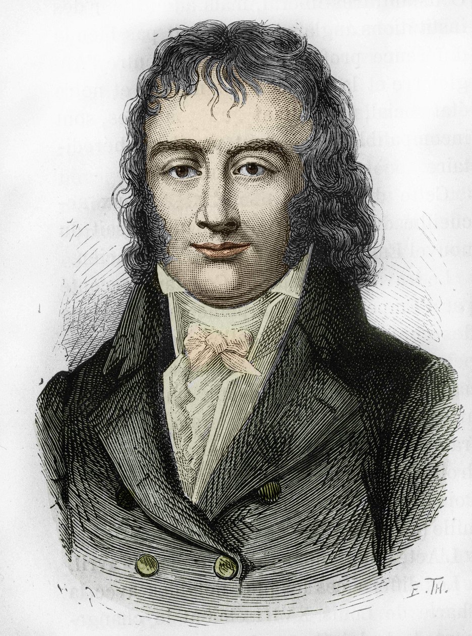 Benjamin Constant, Franse politicus en schrijver van Zwitserse afkomst (1767 - 1830) door Unknown artist