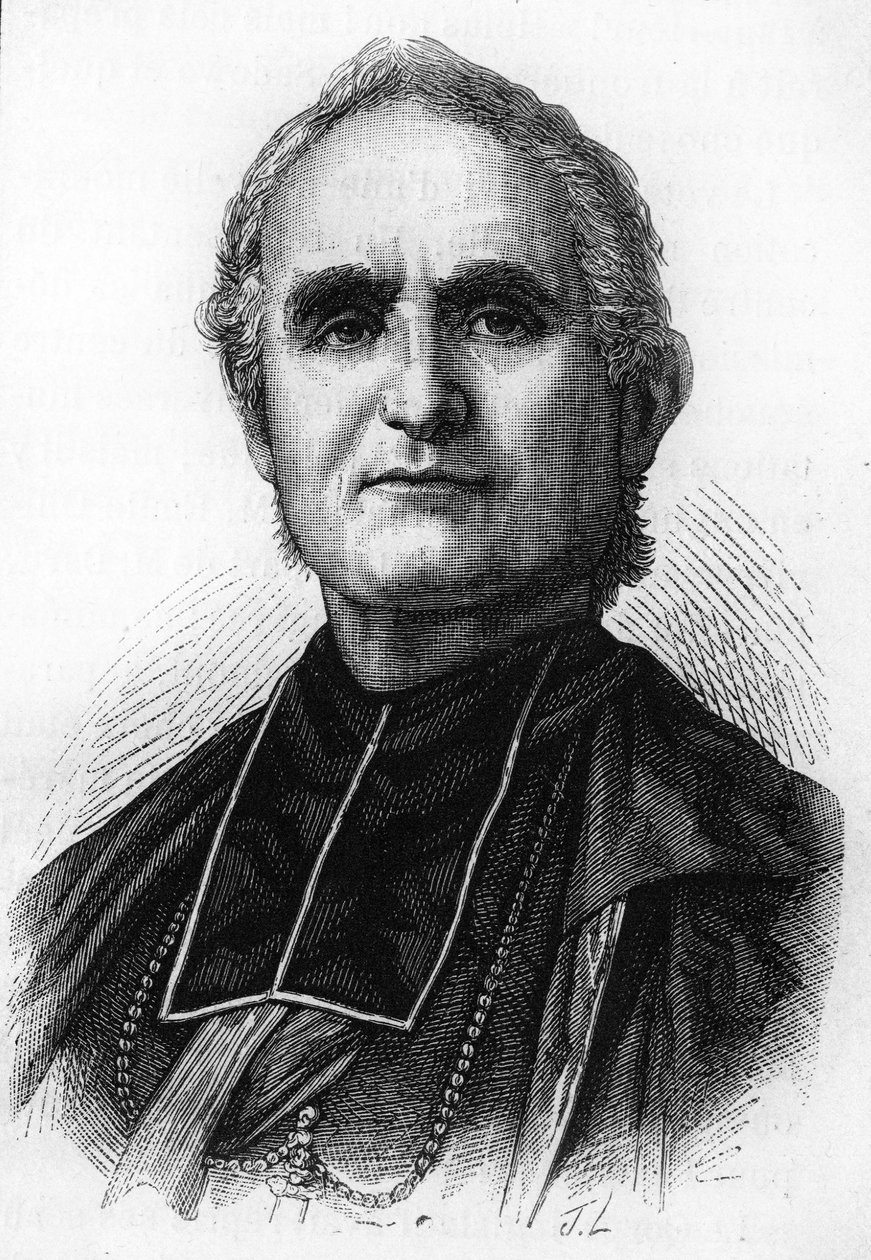 Bisschop Félix Dupanloup (1802-1878), Franse prelaat, bisschop van Orléans door Unknown artist