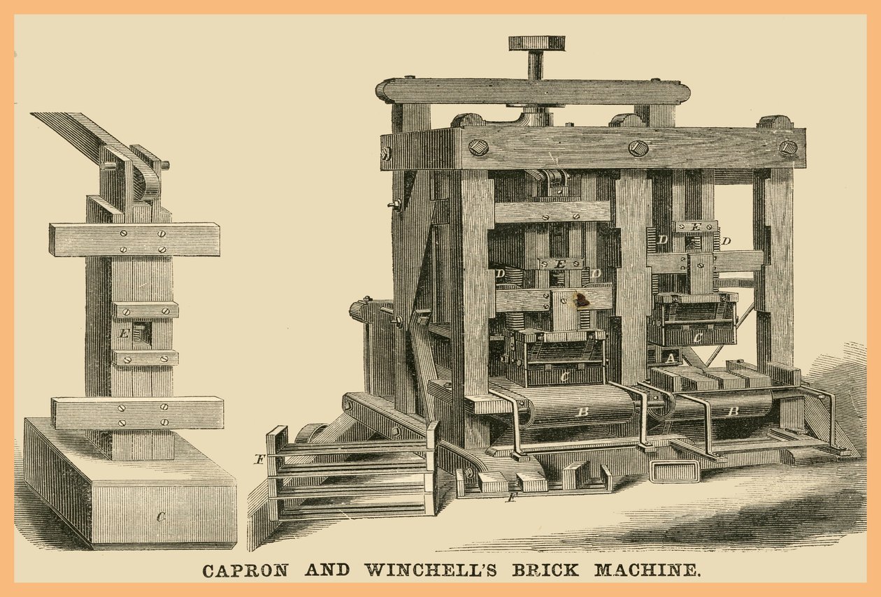 Capron - Winchells Brick Machine door Unknown Artist