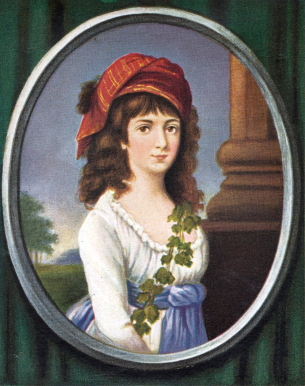 Charlotte Corday Portret door Unknown artist