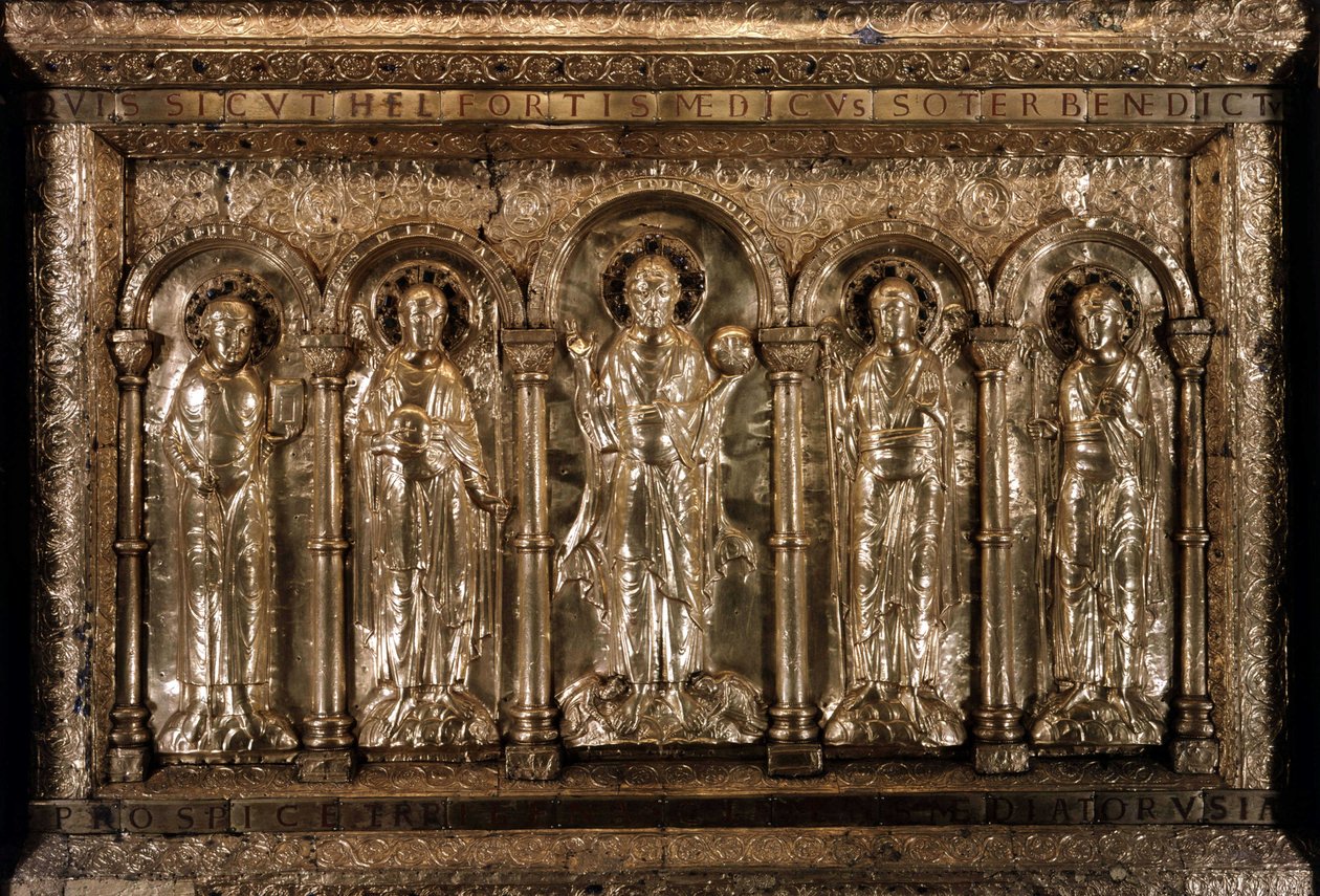 Christus, altaar van Bazel door Unknown artist
