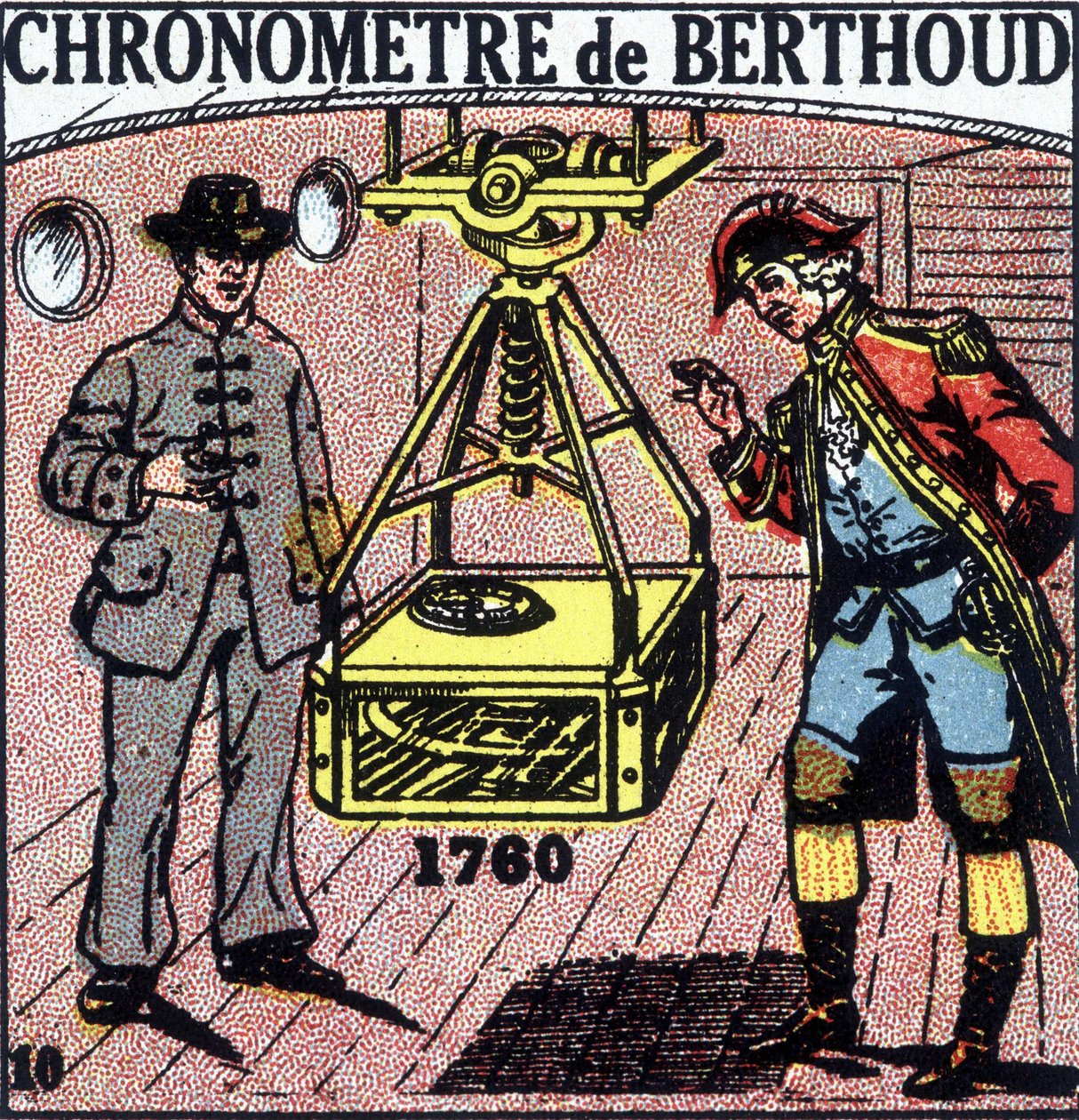 Chronometer door Ferdinand Berthoud (1727-1807), Zwitserse horlogemaker door Unknown artist