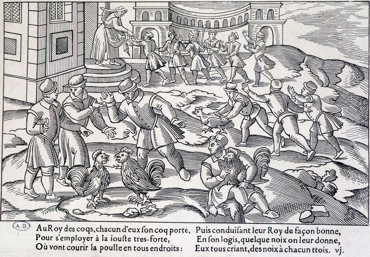 Hanenvechten, XVI-XVII eeuw door Unknown artist