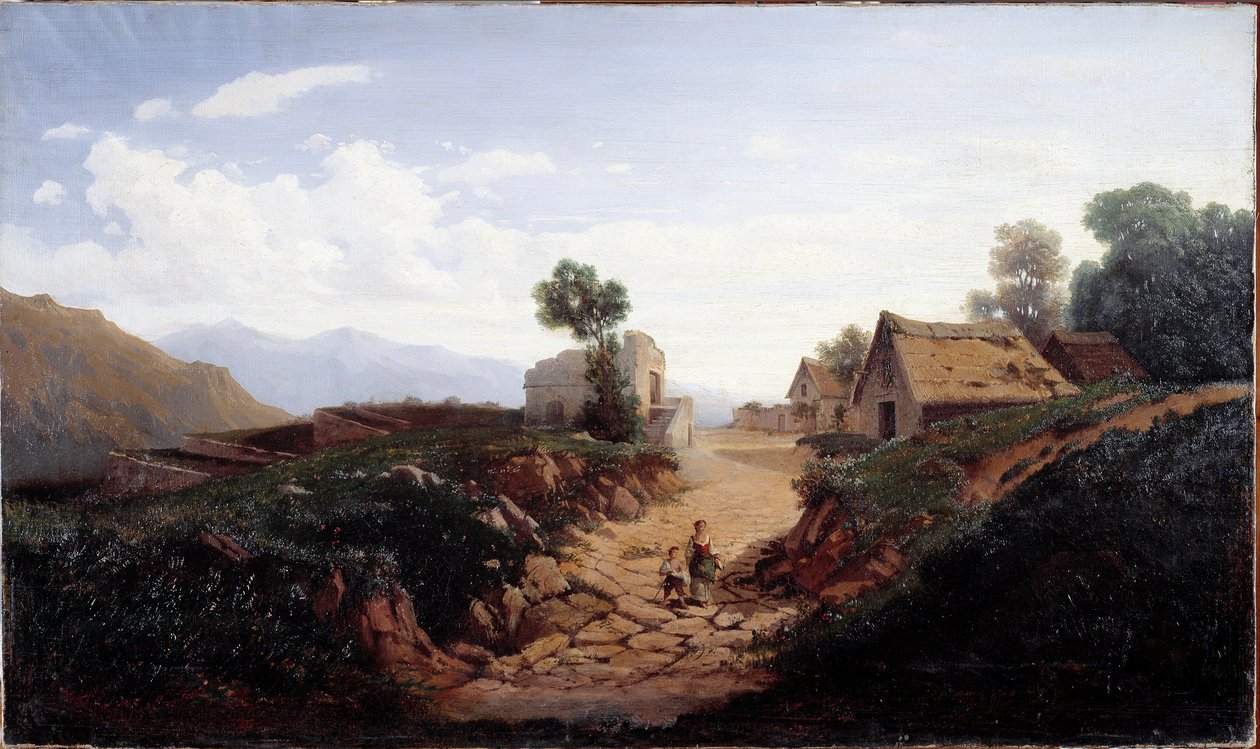 Landweg door Unknown artist