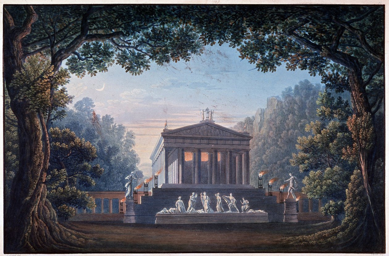 Decoratie voor de opera 