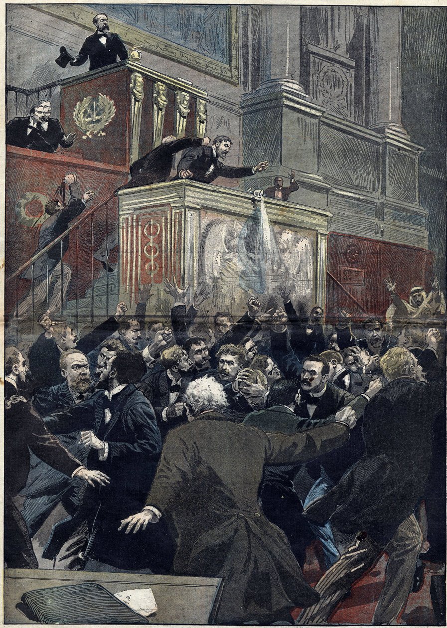 Dreyfus-affaire - Kamer van Afgevaardigden - 22 januari door Unknown artist