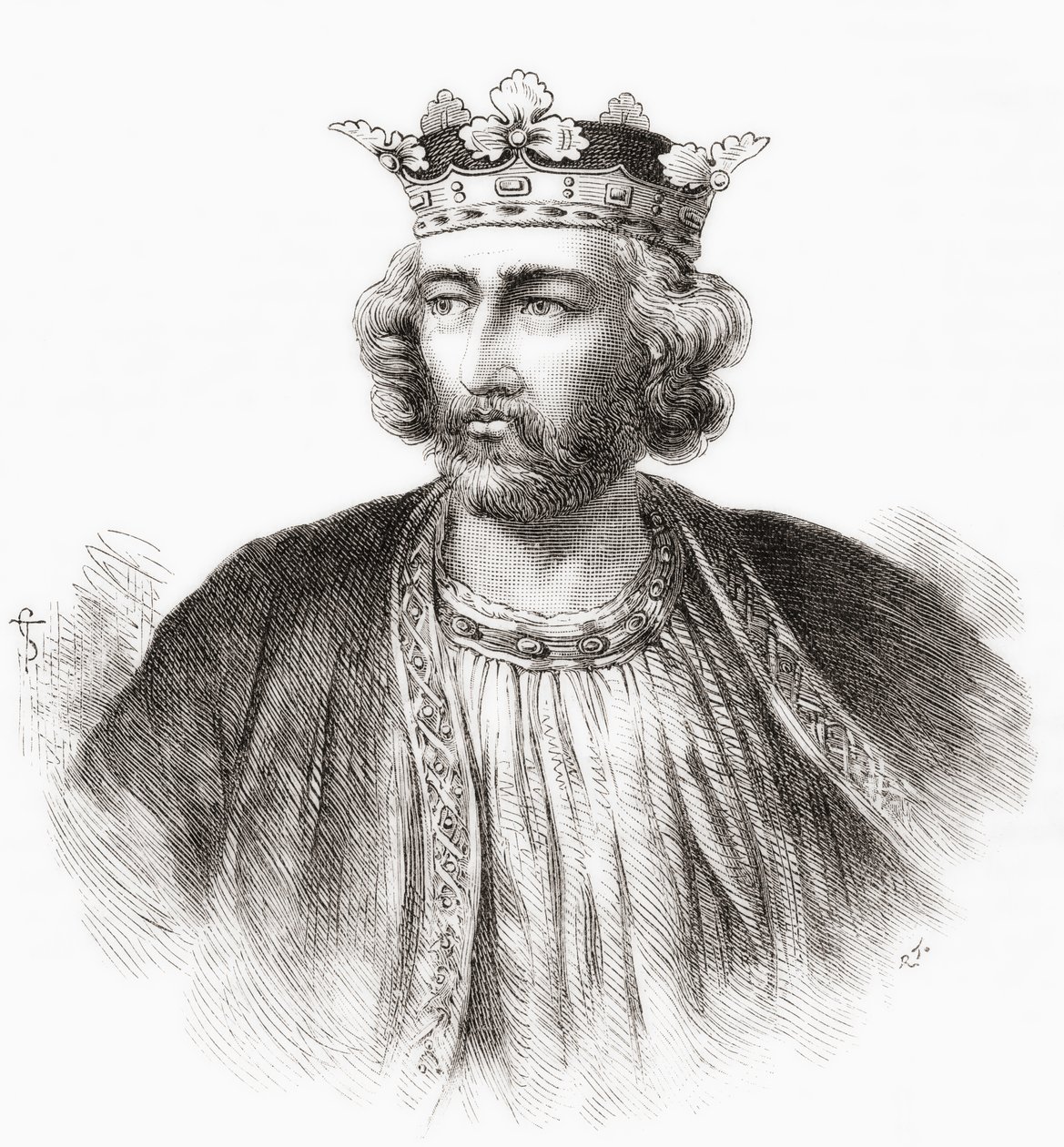 Edward I door Unknown Artist
