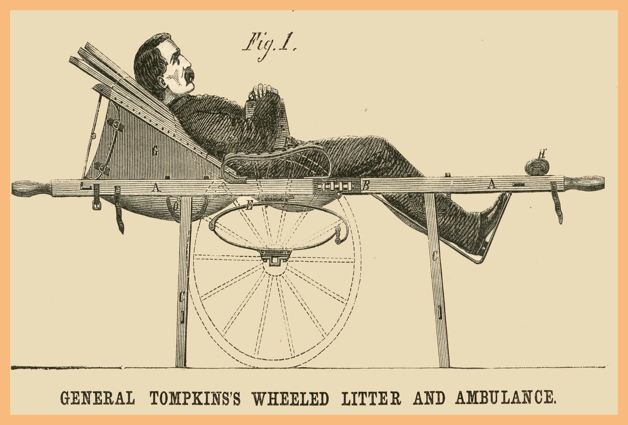 Algemeen Tompkins Nest op wielen - Ambulance door Unknown Artist