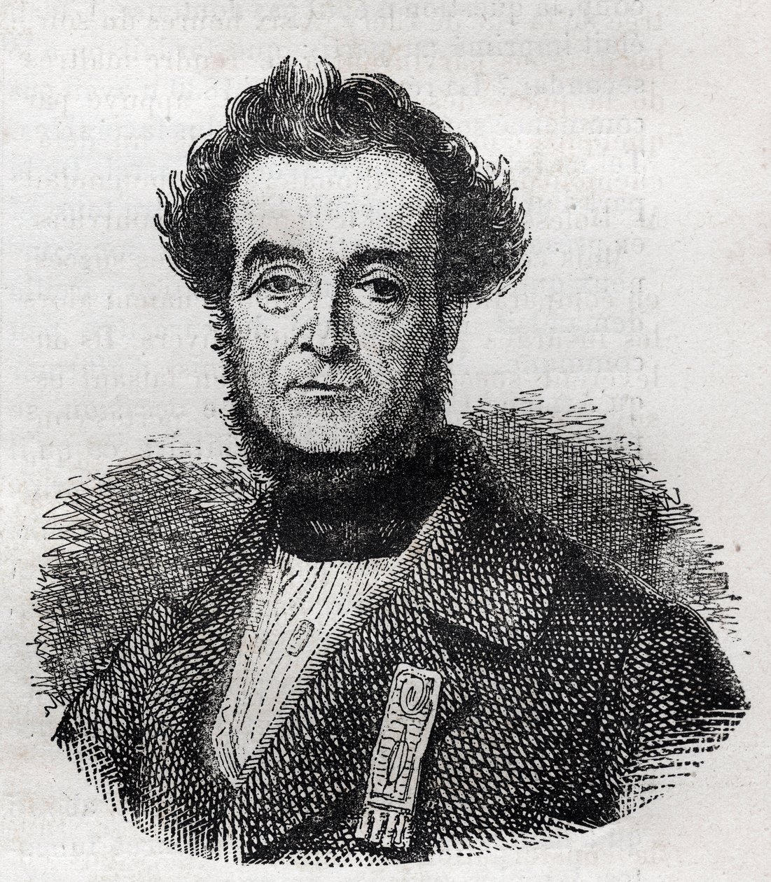 Germain Sarrut 1800-1883 een Franse schrijver en politicus door Unknown artist