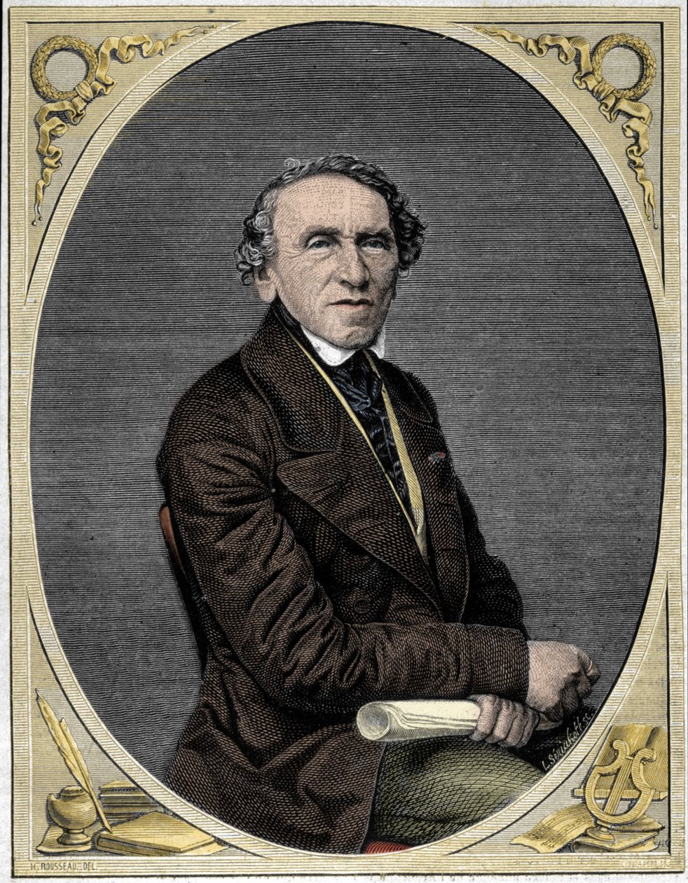 Giacomo Meyerbeer (1791-1864), Duitse componist. door Unknown artist