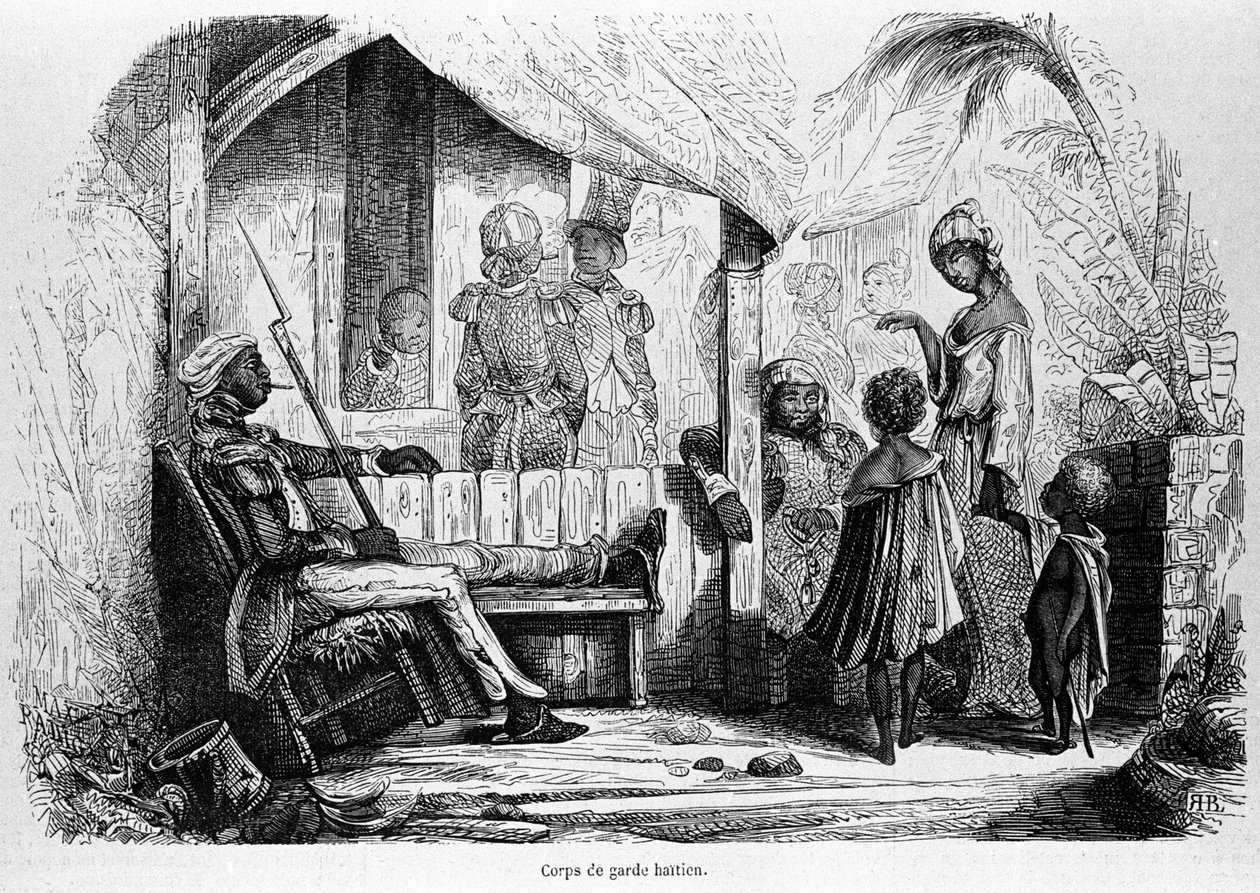 Haïtiaanse Revolutie (1791-1803): Revolutionaire Garde. door Unknown artist