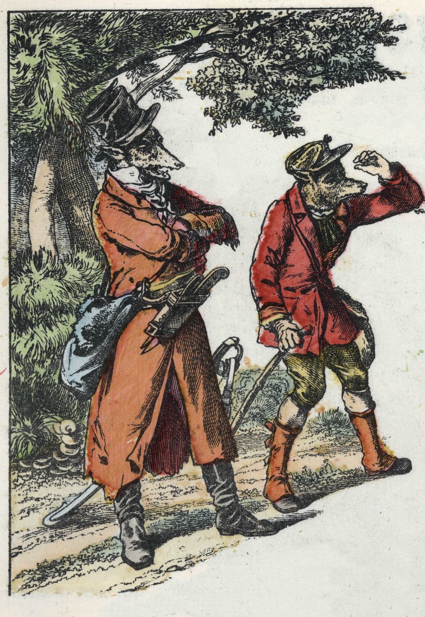 Illustratie van het sprookje 