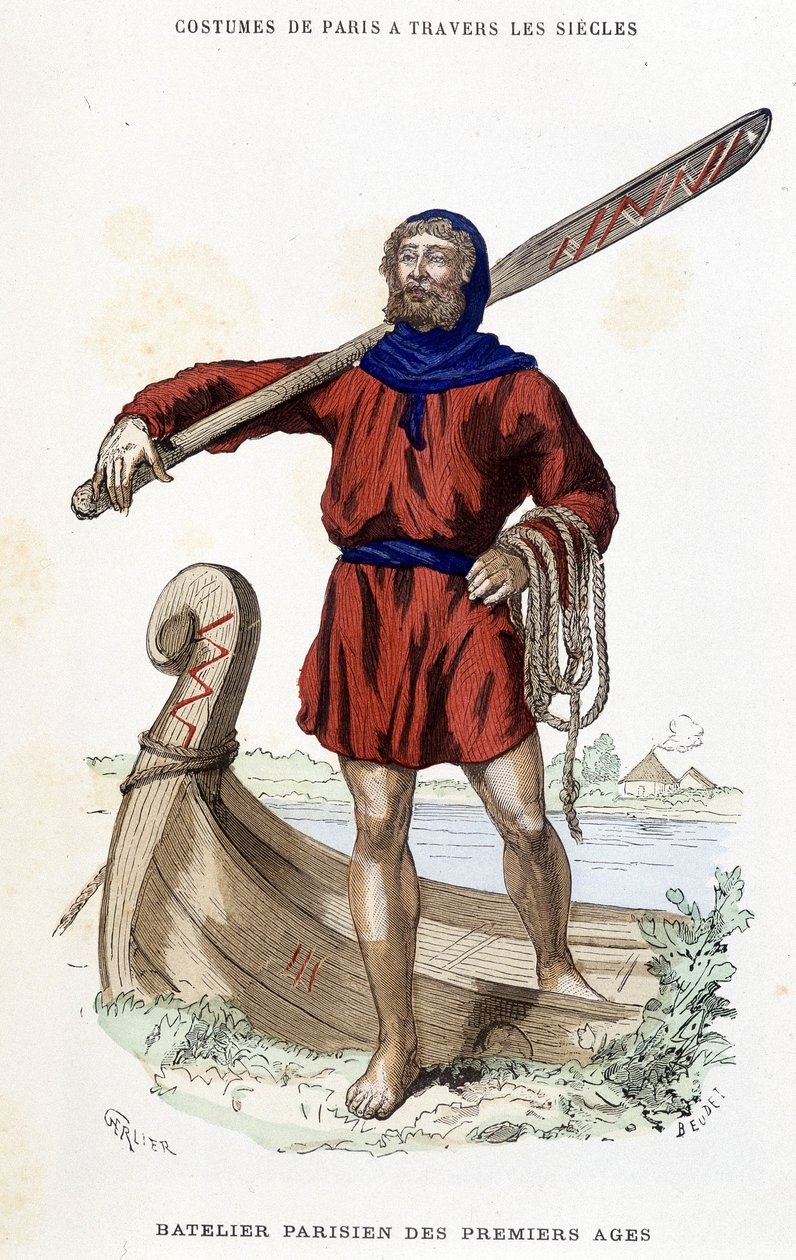 In Parijs door de eeuwen heen door Knee-Lac door Unknown artist