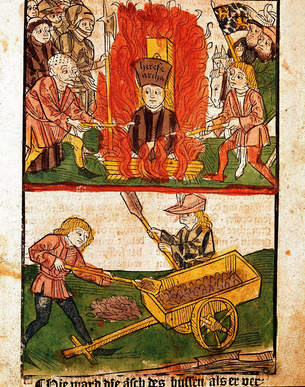 Jan Hus (of Jean Huss) door Unknown artist