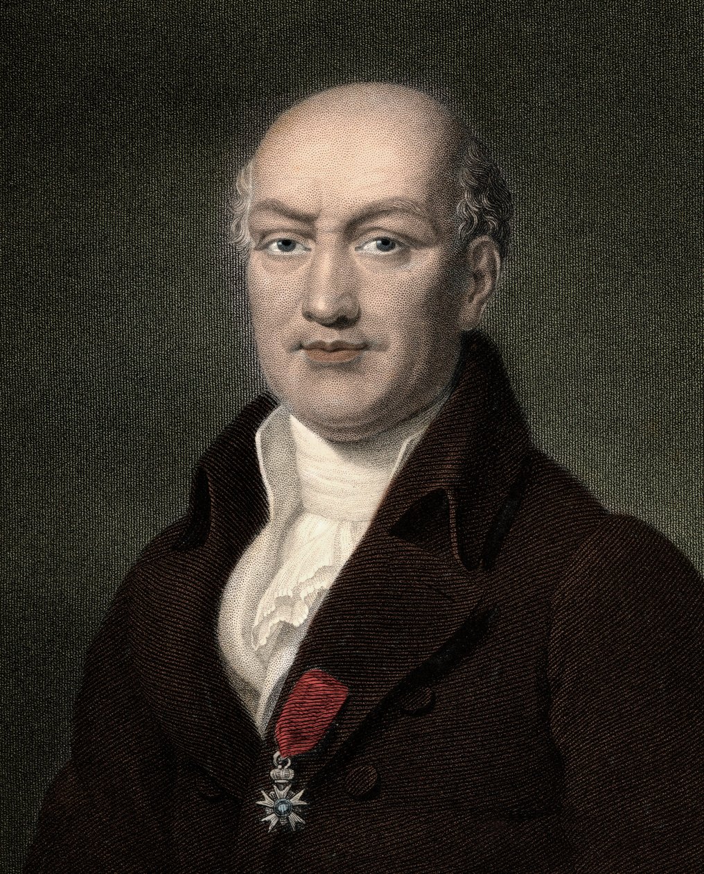 Jean Baptiste Joseph Delambre 1749-1822 (gravure) door Unknown artist