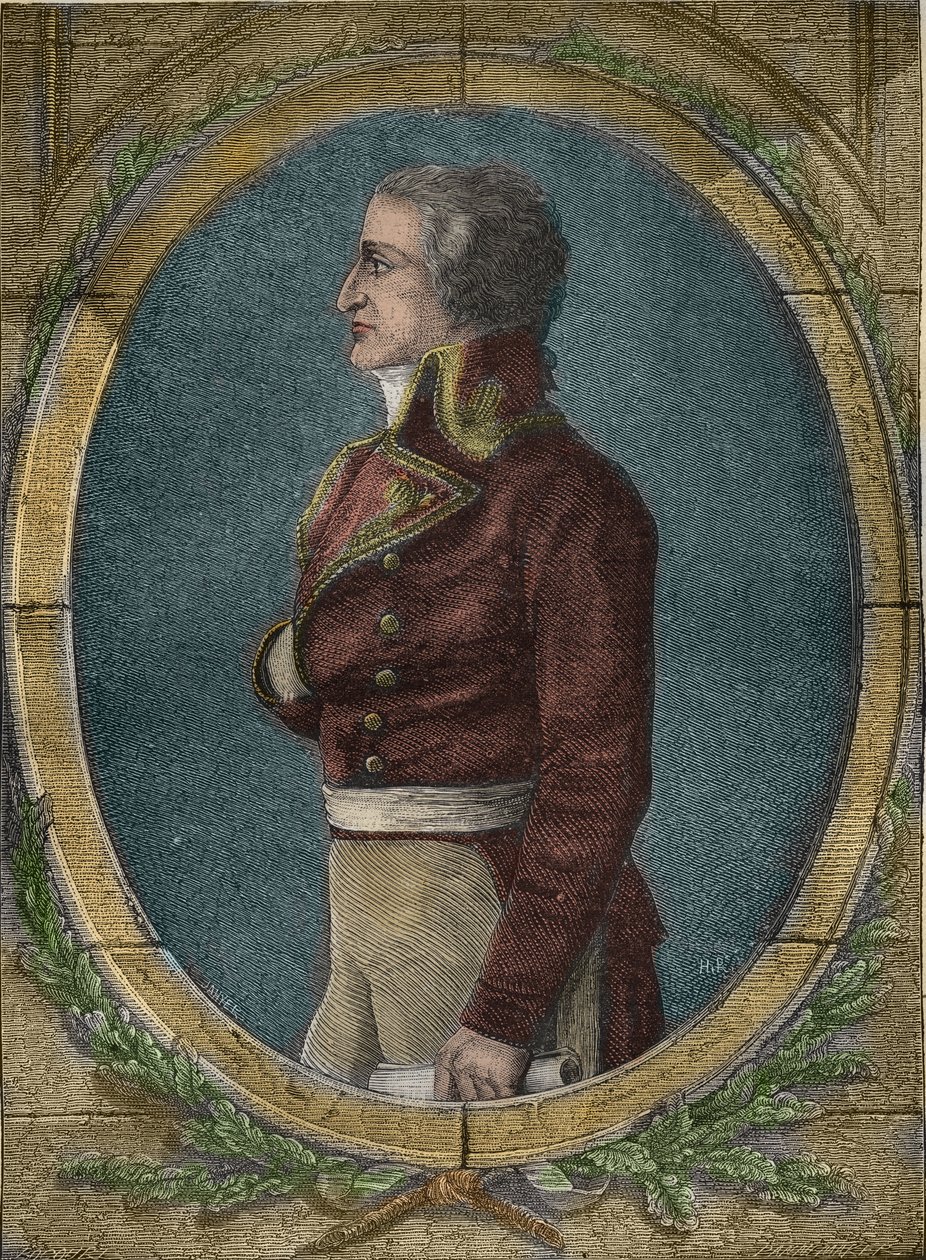 Jean Jacques Regis (Jean-Jacques-Regis) de Cambaceres (1753-1824) Franse politicus - Portret van Jean-Jacques Regis de Cambaceres door Unknown artist
