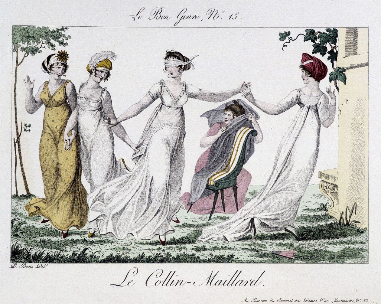 Jeu du Colin-Maillard (Colin Maillard) - in 