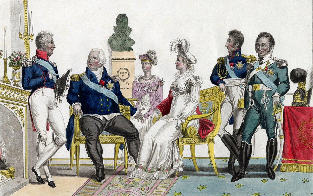 De koninklijke familie - Charles, graaf van Artois (Comte d