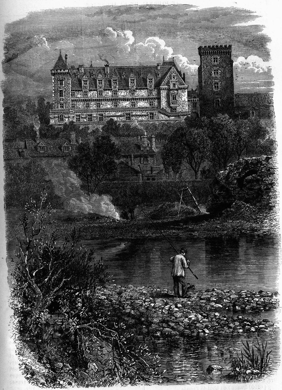 Het kasteel van Pau, Pyrénées-Atlantique (64) door Unknown artist