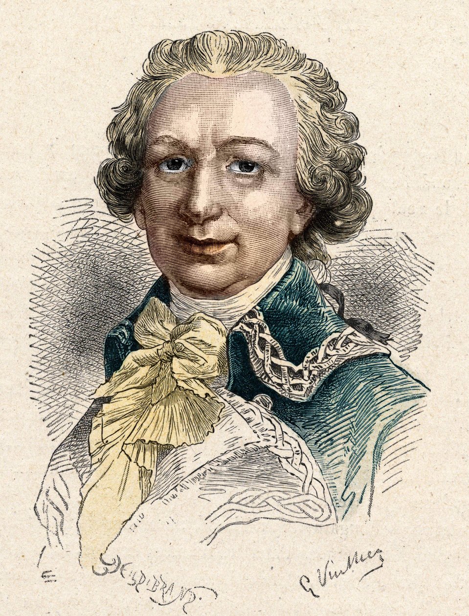 Louis Antoine, Graaf van Bougainville (1729-1811), Franse navigator. door Unknown artist
