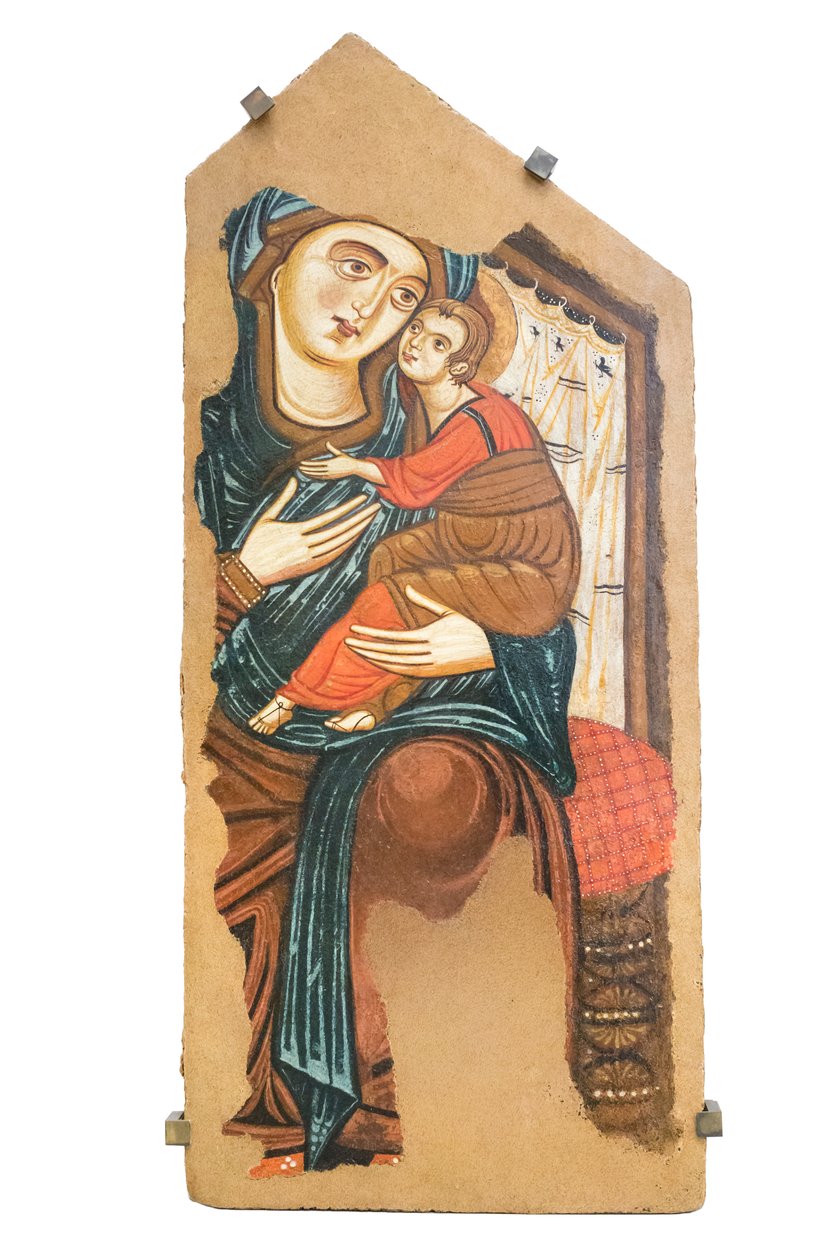 Madonna en Kind door Unknown artist