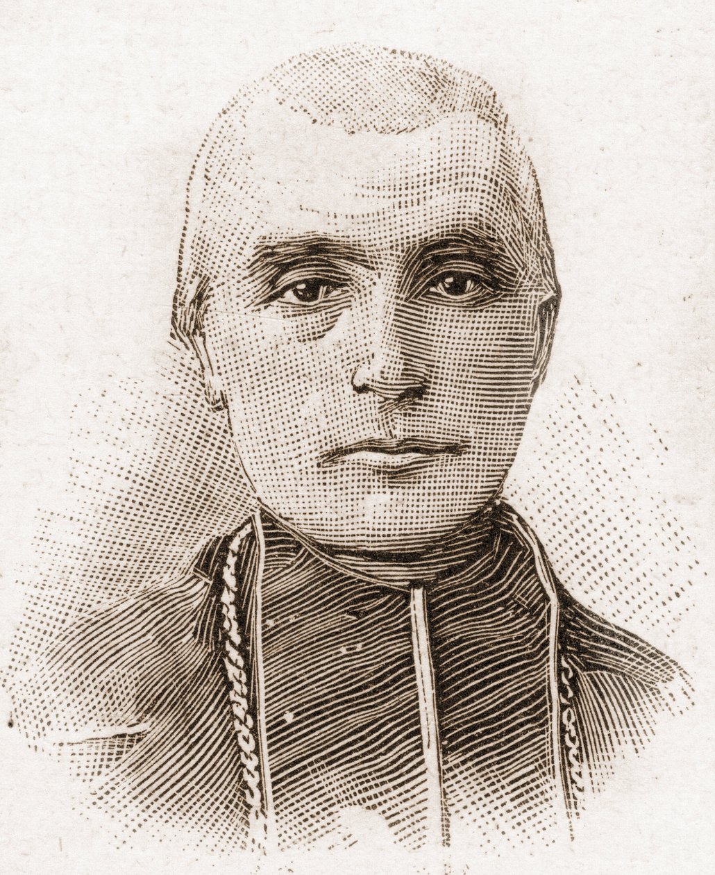 Leden van de Académie Française in 1895: portret van kardinaal Adolphe Perraud (1828-1906), Franse bisschop en historicus. door Unknown artist