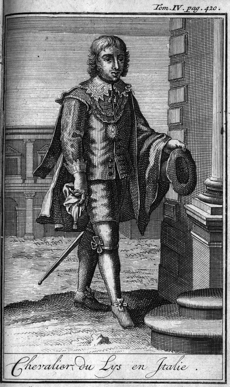 Ridderorden. Ridder van de Lelie in Italië. In 