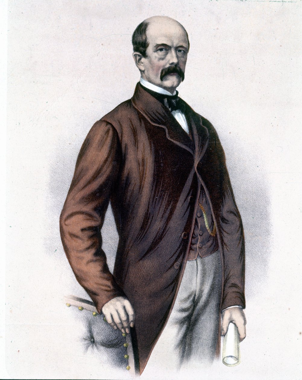 Otto, Prins von Bismarck (1815-1898), Duitse staatsman door Unknown artist