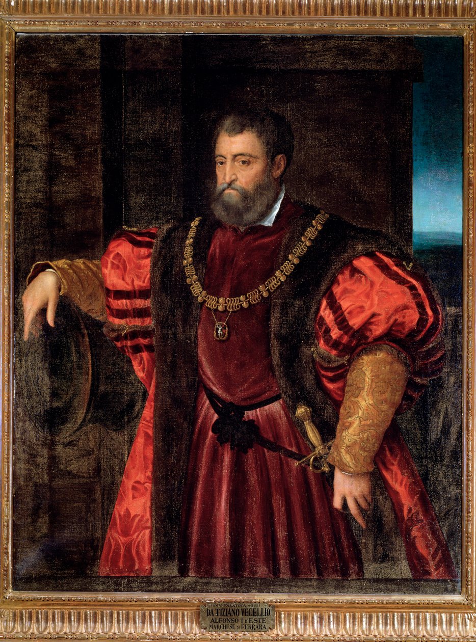Portret van Alfonso d