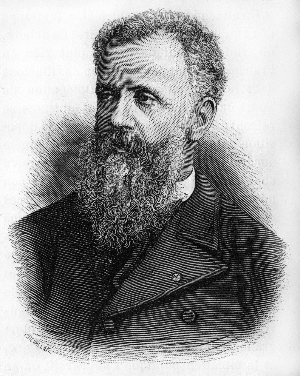 Portret van Anatole de la Forge. 1820-1892. Prefect van Nationale Defensie door Unknown artist
